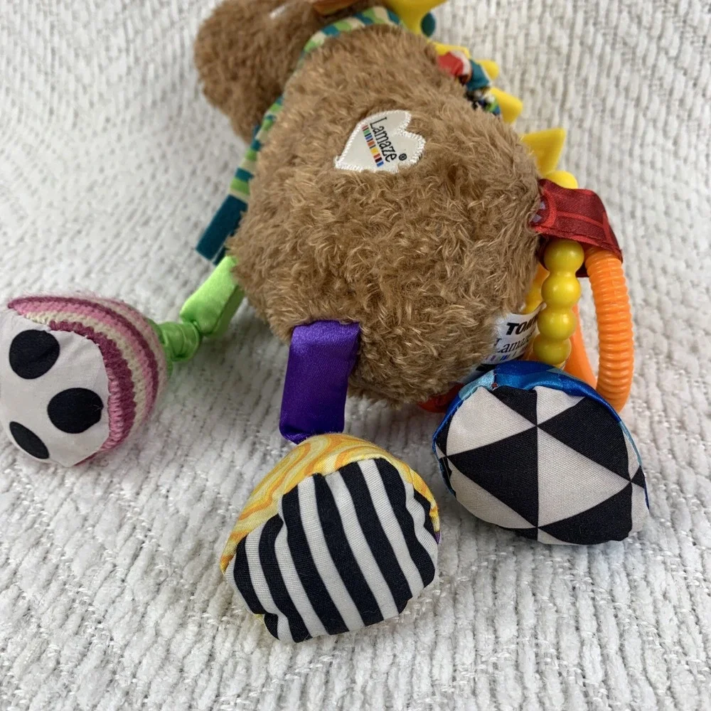 Lamaze‎ Mortimer The Moose Play And Grow Rattle Teether Squeaker Activity Toy